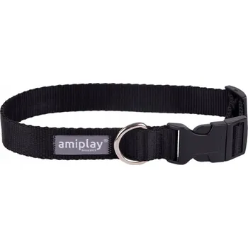 Obojek pro psa Amiplay Nastavitelný obojek Popular S Černý