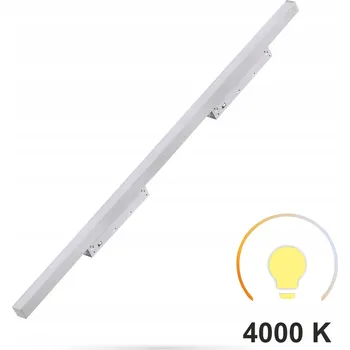 Lineární LED reflektor bílý Flood 30W 4000K neutrální bílá SMART TRACK 48VDC