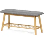 MOB Botník Artium Declara (bambus + šedá)