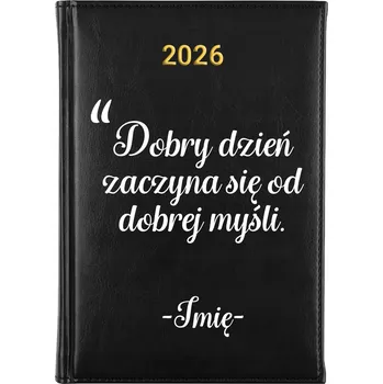Diář Knižkový kalendář 2026 A5 černý