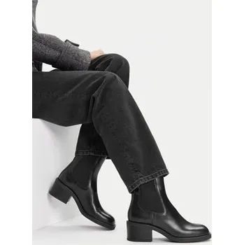 Dámské kozačky Polokozačky Gino Rossi CEO- CLOE-KAS4768 Černá 40