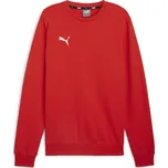 Pánská mikina PUMA TEAMGOAL CASUALS CREW NECK S 658592_01 PUMA RED/PUMA WHITE XL