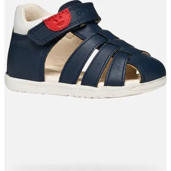 Chlapecké tenisky Chlapecké boty první kroky GEOX MACCHIA TMAVĚ MODRÁ 23