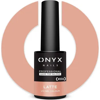 Přípravek na nehty 006 Hybridní lak na nehty Latte 7ml