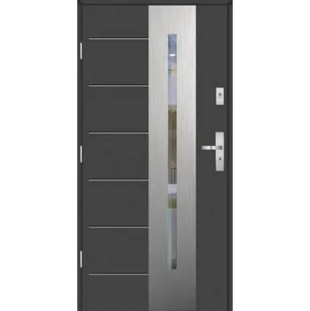 Vchodové dveře KMT Vchodové dveře KMT 54 PLUS Silver 13s1