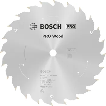 Pilový kotouč BOSCH Pilový kotouč PRO Wood cordless 150x10x1,6/1,0x24T 2608837673 free_store_pickup