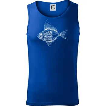 Pánské termoprádlo Steampunk ryba - Tílko pánské Core - M ( Královská modrá )