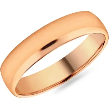 Prsten Pánský snubní prsten 5 mm, růžové zlato IZKR027R-M + dárkové balení LUXUS zdarma
