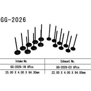 Rozvod motoru VESRAH sací ventil YAMAHA YZF R6 99-02 (20S-12111-00,5EB-12111-00,5EB-12111-10) (1 kus) vyrobeno v Japonsku (VESRAH sací ventil YAMAHA YZF R6 99-02 (20S-12111-00,5EB-12111-00,5EB-12111-10) (1 kus) vyrobeno v Japonsku)