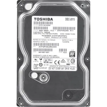 Interní pevný disk Pevný disk Toshiba DT01ACA050 500 GB SATA III 3,5"