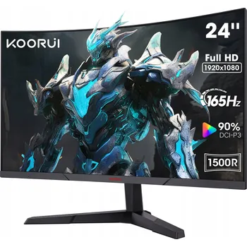Monitor LCD Monitor Koorui 24E6CA 24" 1920 x 1080 px VA
