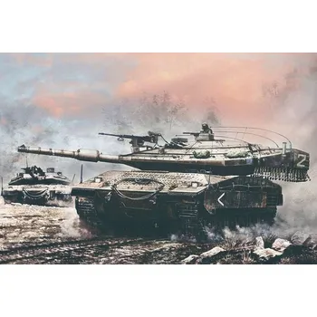 Obraz Plechová cedule Tank