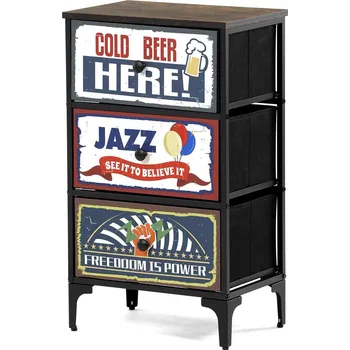 Komoda MOB Komoda Artium Alharacas 3 (černá)