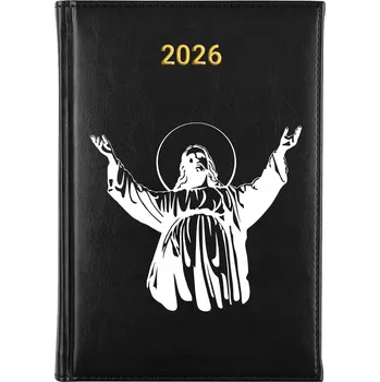 Kalendář Knižkový kalendář 2026 A5 černý