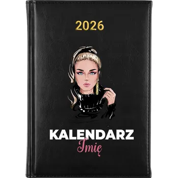 Kalendář Knižkový kalendář 2026 A5 černý