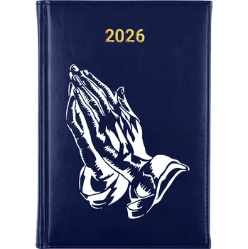 Kalendář Knižní kalendář 2026 A5 modrý