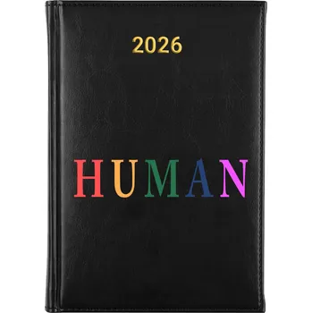 Kalendář Knižní kalendář 2026 A5 FunnyCase černý