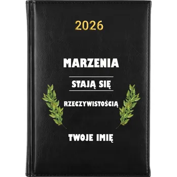 Kalendář Knižkový kalendář 2026 A5 černý