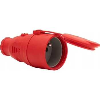 Elektrická zásuvka Elektrická Zásuvka F-Elektro červená