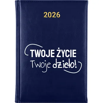 Kalendář Knižní kalendář 2026 A5 modrý