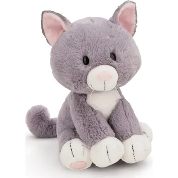 Hračka NICI plyš Kočka šedá 20cm, GREEN