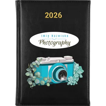 Kalendář Knižkový kalendář 2026 A5 černý