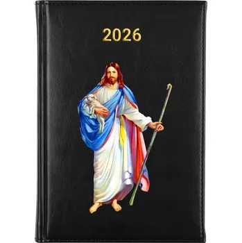 Kalendář Knižkový kalendář 2026 A5 černý