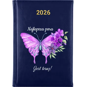 Kalendář Knižní kalendář 2026 A5 modrý