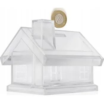 Pokladnička Pokladnička domeček Asgard průhledná