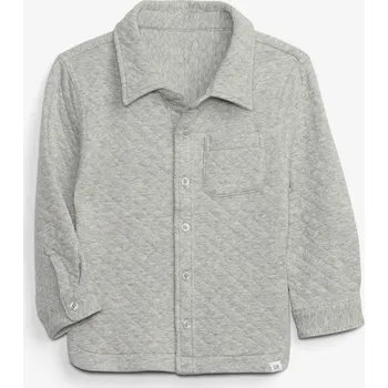 GAP Chlapecké Baby prošívaná bunda GAP Šedá 104 (2295677)