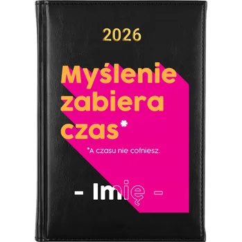 Kalendář Knižkový kalendář 2026 A5 černý