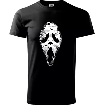 Reaper Scream mask - Triko extra velké (5-8XL) - 6XL ( Černá )