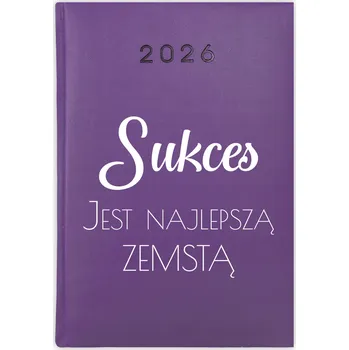 Kalendář Knihový kalendář 2026 A5 fialový