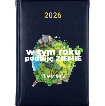 Kalendář Knižkový kalendář 2026 A5 FunnyCase modrý