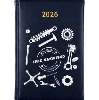 Kalendář Knižkový kalendář 2026 A5 FunnyCase modrý