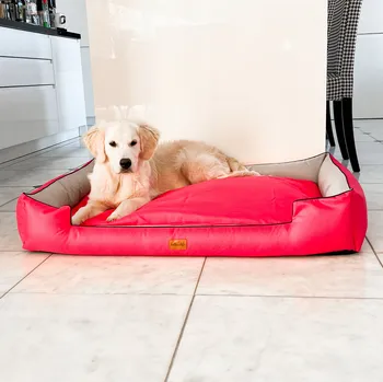 Pelíšek pro psa Halkalife pelíšek pro psa červená 105 cm x 75 cm