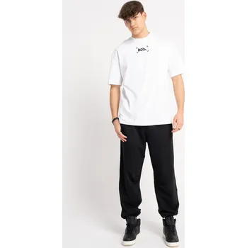 Reporter Young | Chlapecké černé tepláky s módními střihy - Barva ČERNÁ, Velikost 170 251-0117B-19-100-1