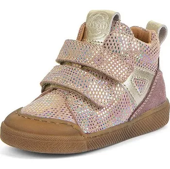 Dětská treková obuv FRODDO dívčí kotníková obuv ROSARIO HIGH TOP G2110134-40 růžová 26