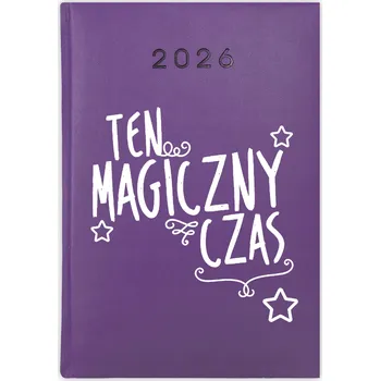 Kalendář Knihový kalendář 2026 A5 fialový