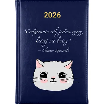 Kalendář Knižní kalendář 2026 A5 modrý