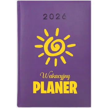 Kalendář Knižní kalendář 2026 A5 FunnyCase fialový