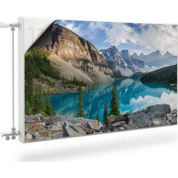 Obraz Magnetická podložka na RADIÁTOR Jezero Hory 110x60