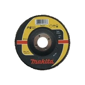 Brusný kotouč Lamelový kotouč MAKITA Zirkon 125x22,2 mm K80 P-65517