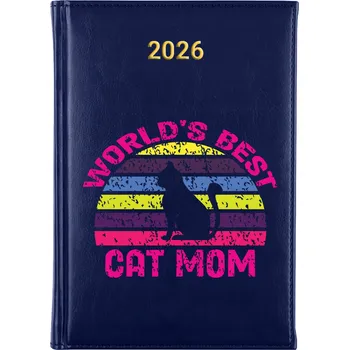 Kalendář Knižní kalendář 2026 A5 modrý