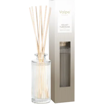 Bytová dekorace Difuzér vonný v žebrovaném skle -&nbsp;Velvet tuberose