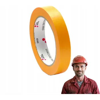 Lepicí páska SCHULLER MALÍŘSKÁ PÁSKA SUNCORE PRO WASHI UV ŽLUTÁ 18 mm x 50 m