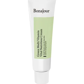 Pleťový krém Bonajour Green Multi-Vitamin rozjasňující a hydratační krém na obličej, 50 ml