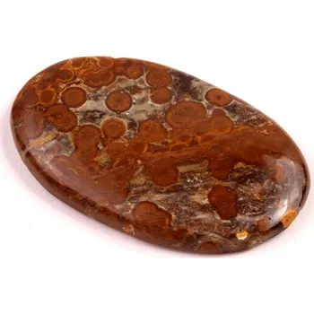 První čtění Kabošon Ocean Jasper č.5640 (41x24x5mm)