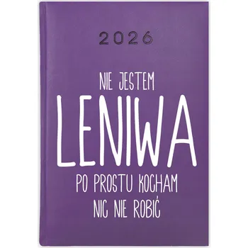 Kalendář Knižkový kalendář 2026 A5 Cute Cups fialový