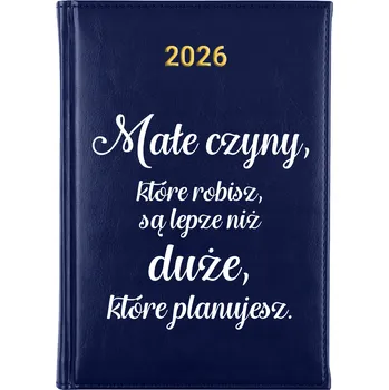 Kalendář Knižní kalendář 2026 A5 modrý